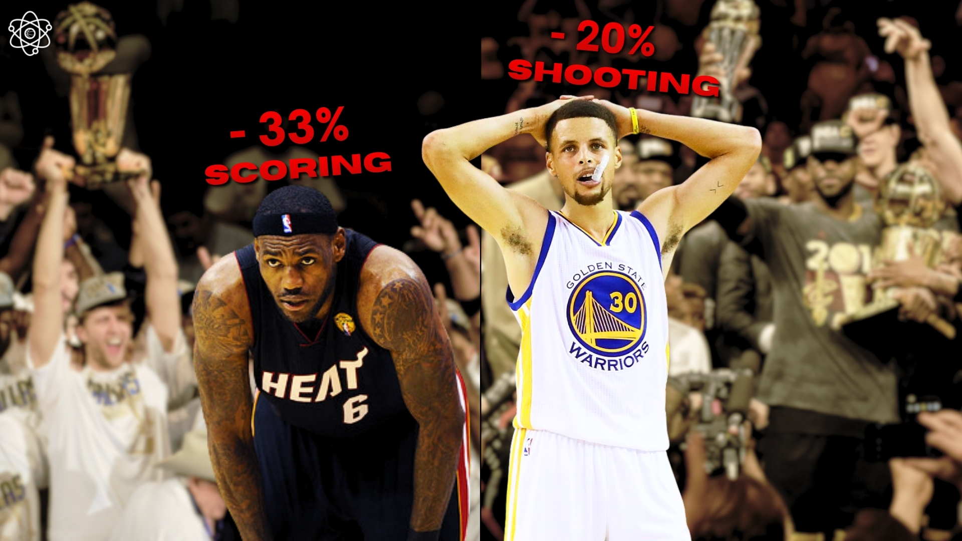 LeBron 2011 vs. Steph 2016 — Worst Finals comparison